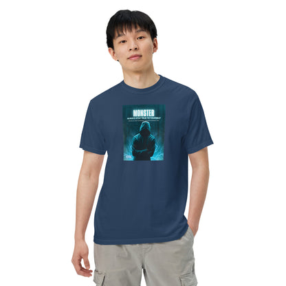 The Motivation Collection Monster Unisex garment-dyed heavyweight t-shirt