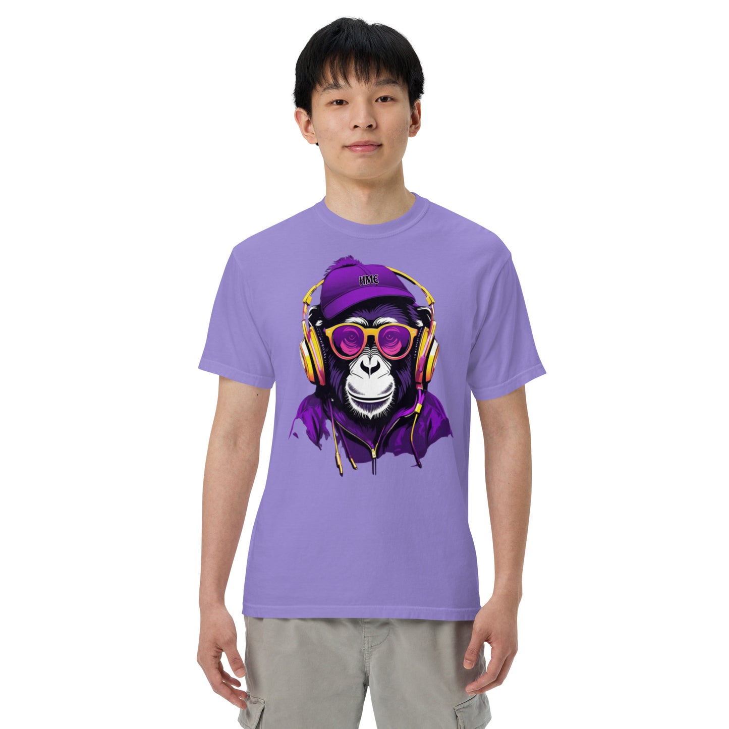 The Urban Monkey Collection Unisex garment-dyed heavyweight t-shirt