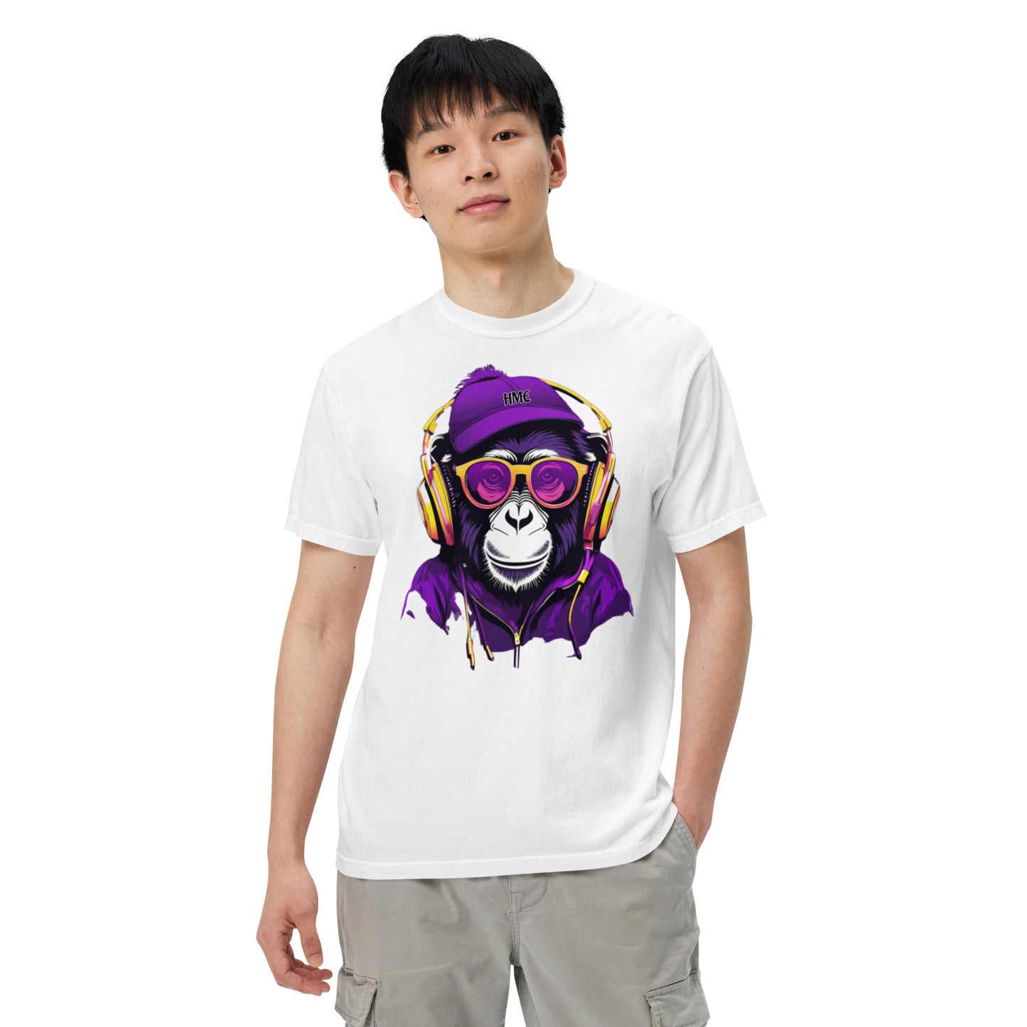 The Urban Monkey Collection Unisex garment-dyed heavyweight t-shirt