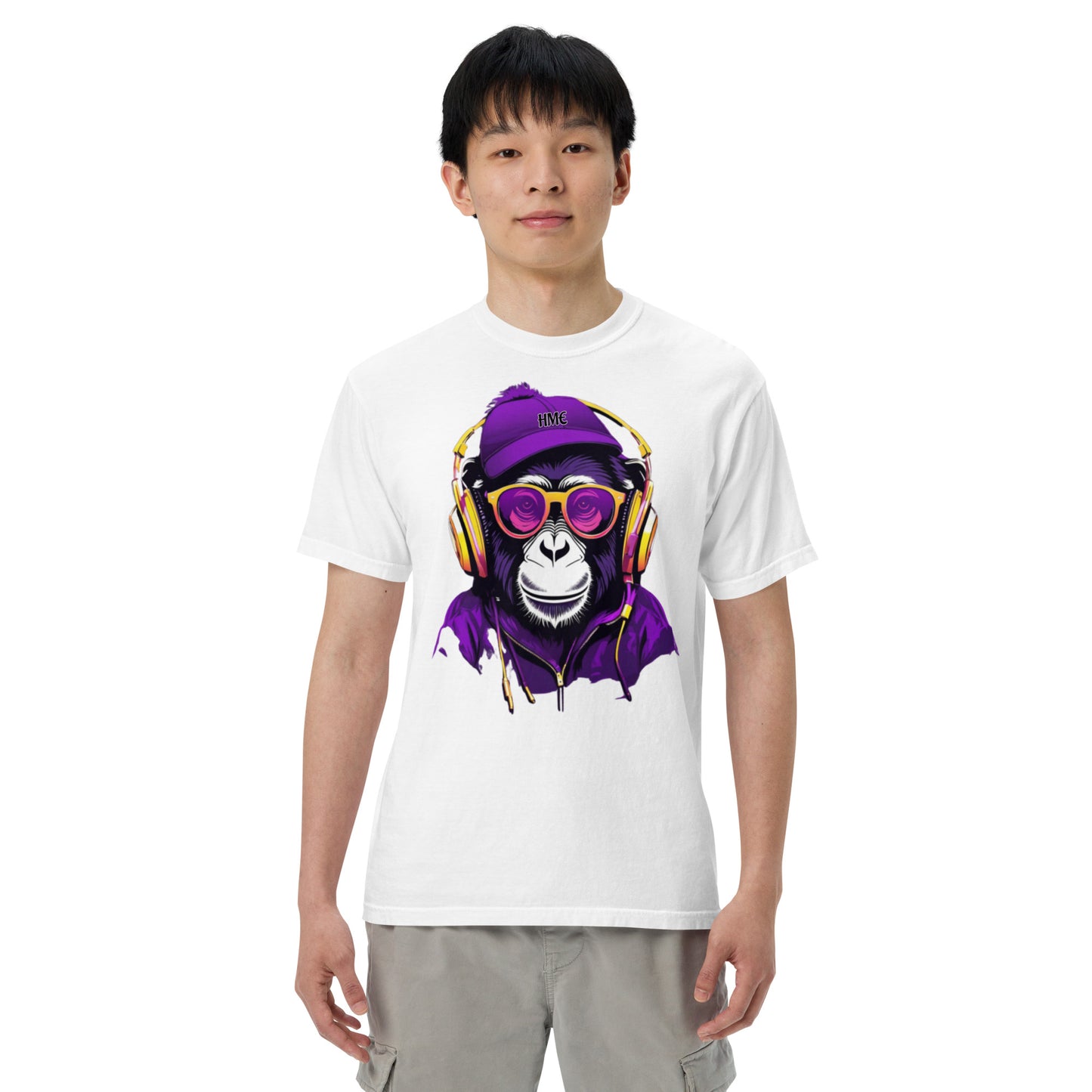 The Urban Monkey Collection Unisex garment-dyed heavyweight t-shirt