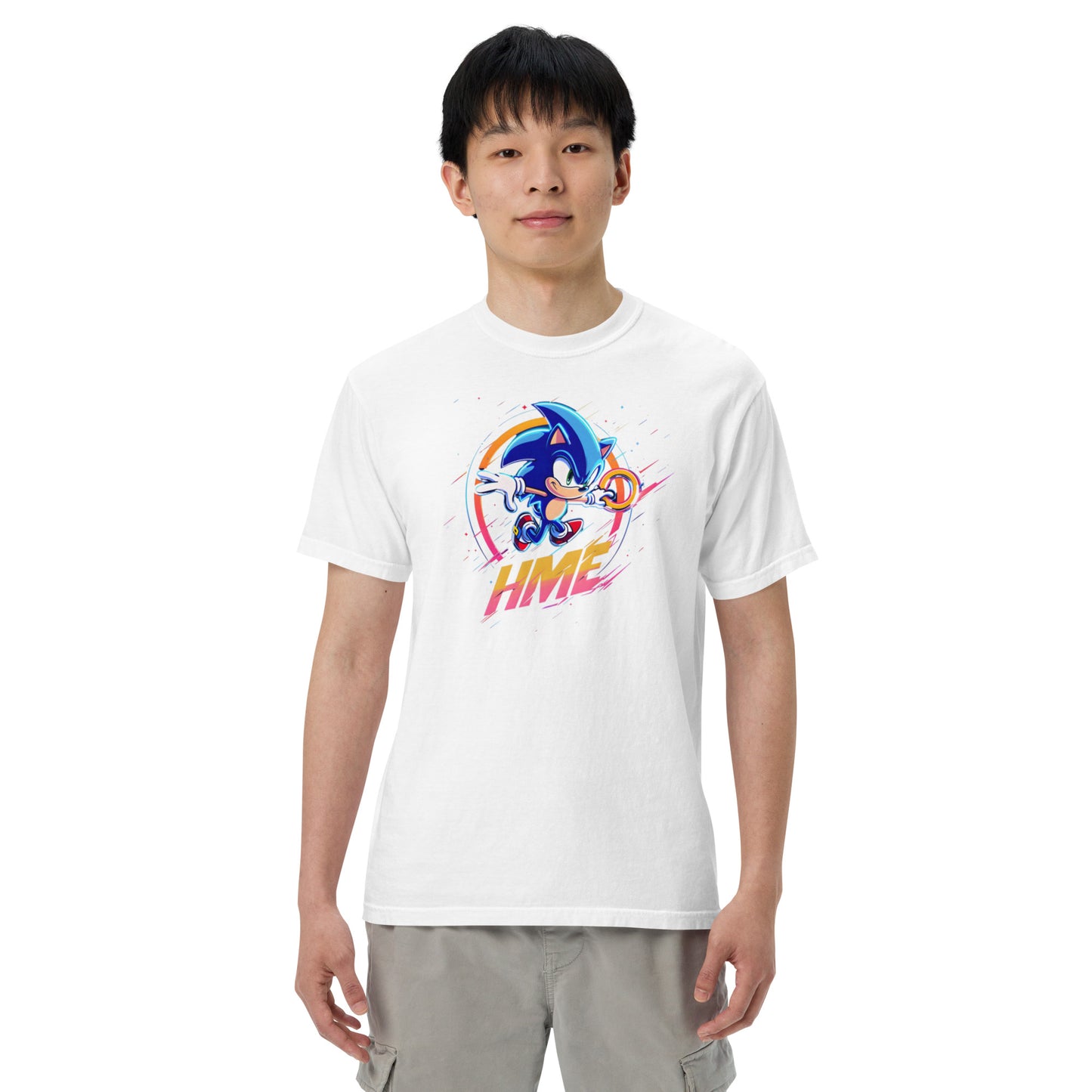 HME Sonic Unisex garment-dyed heavyweight t-shirt