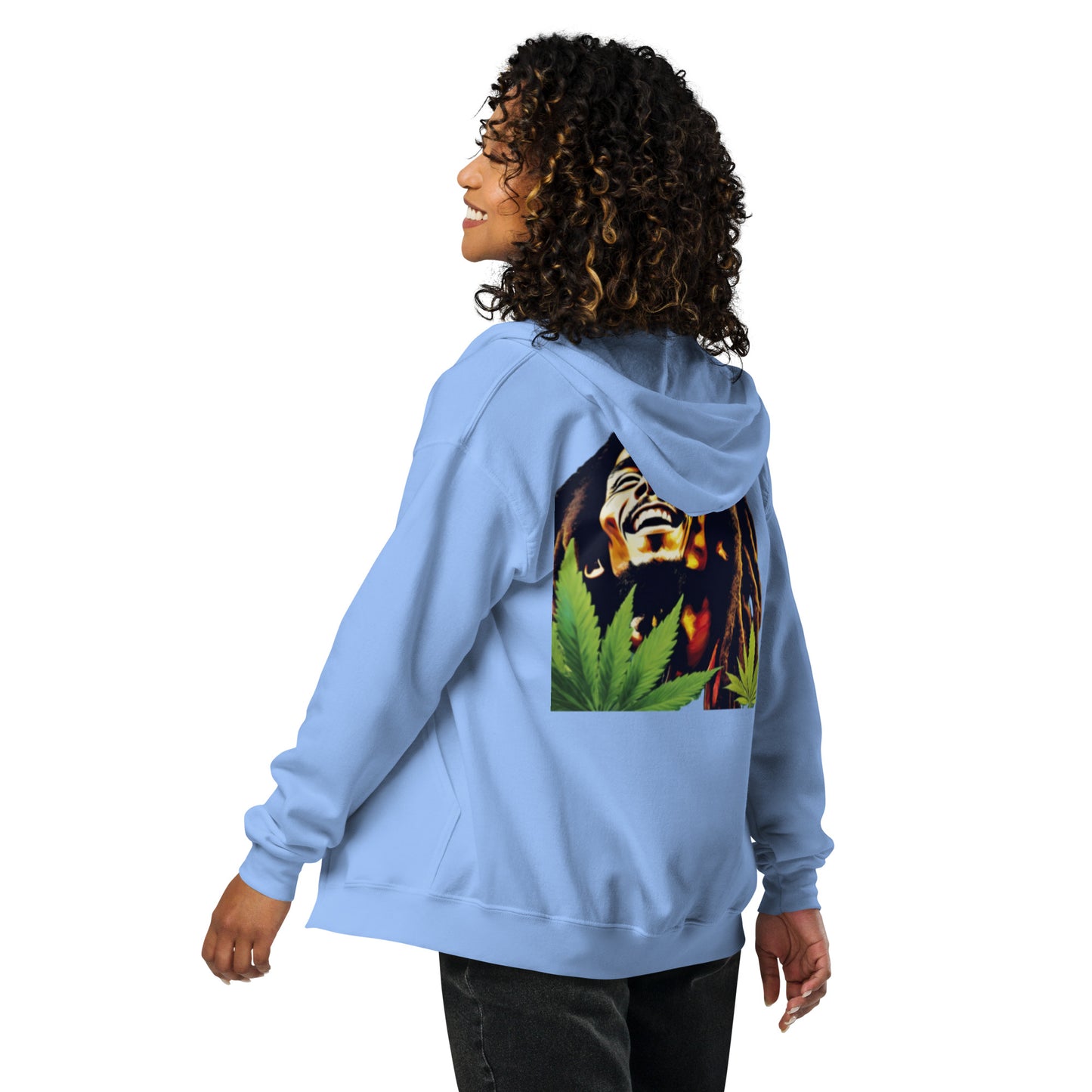 420 Unisex heavy blend zip hoodie