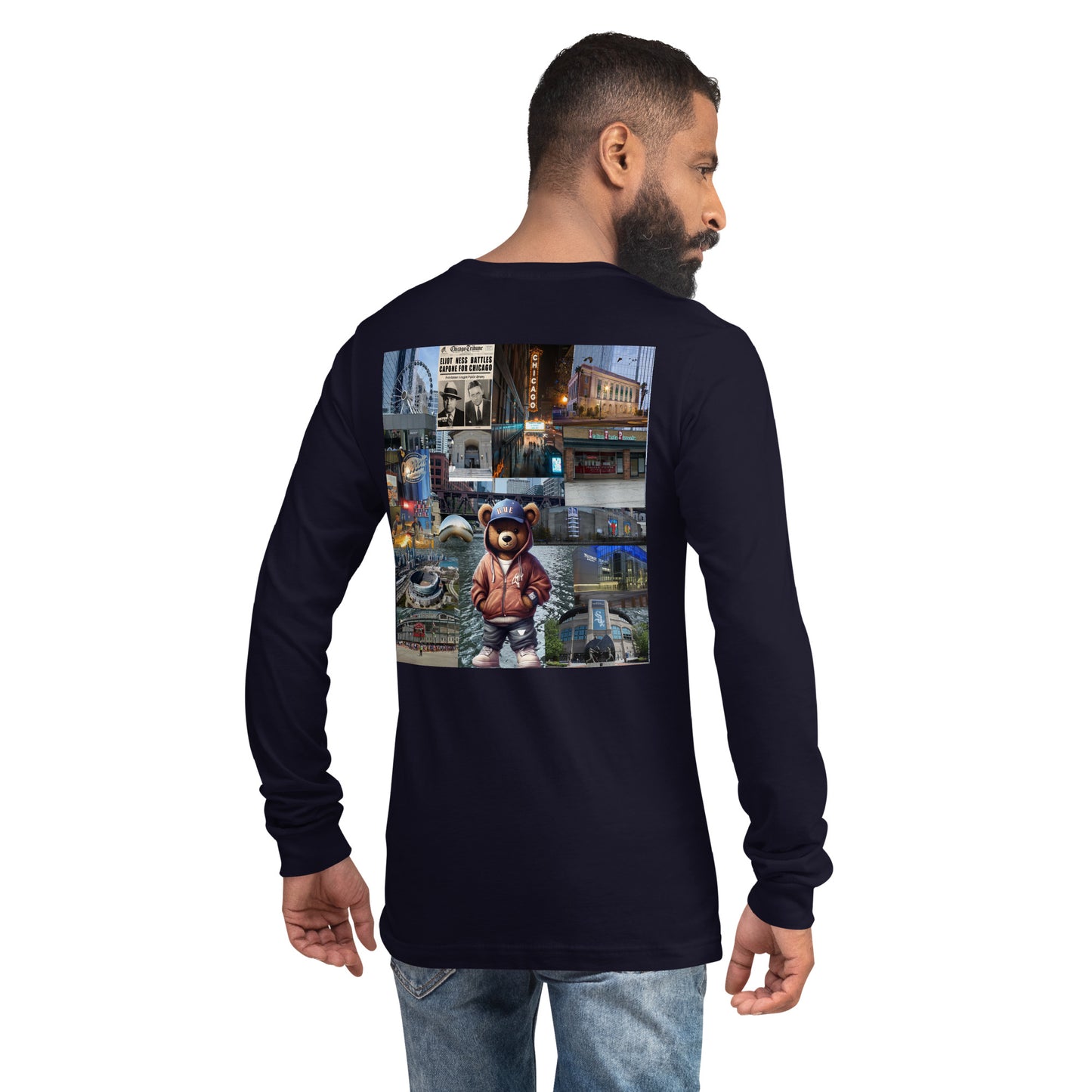 The Rep Yo City Collection (Chicago) Unisex Long Sleeve Tee