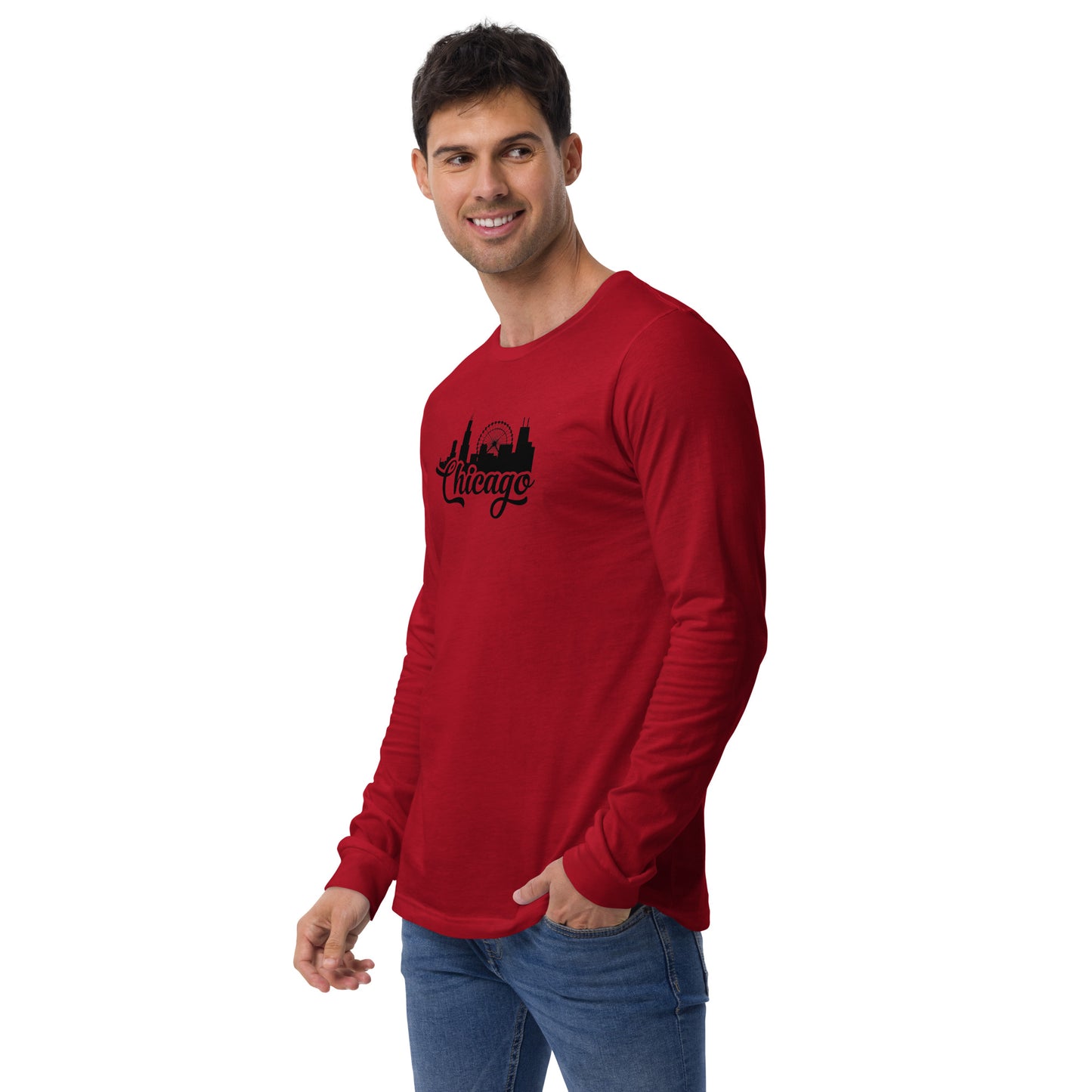 The Rep Yo City Collection (Chicago) Unisex Long Sleeve Tee