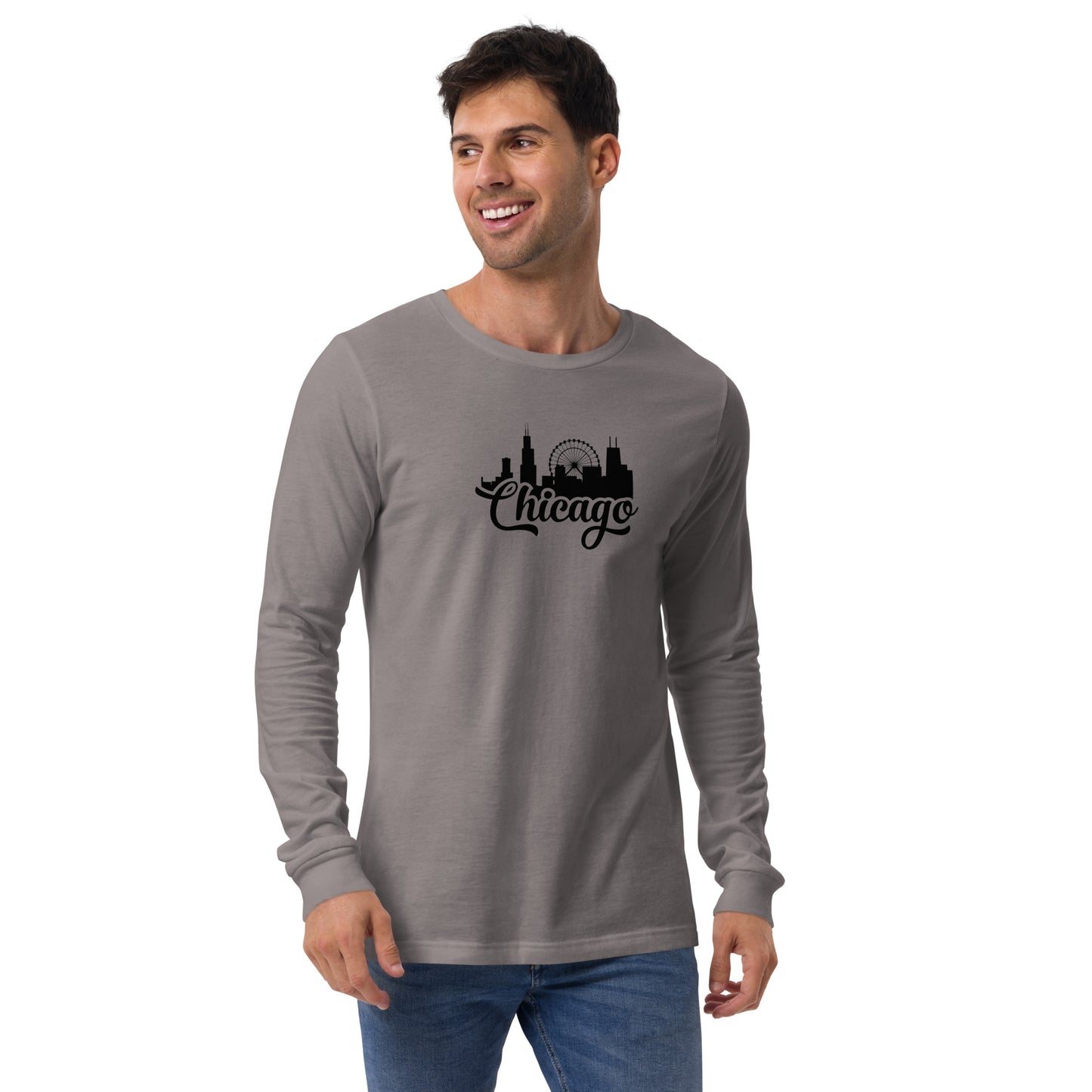 The Rep Yo City Collection (Chicago) Unisex Long Sleeve Tee