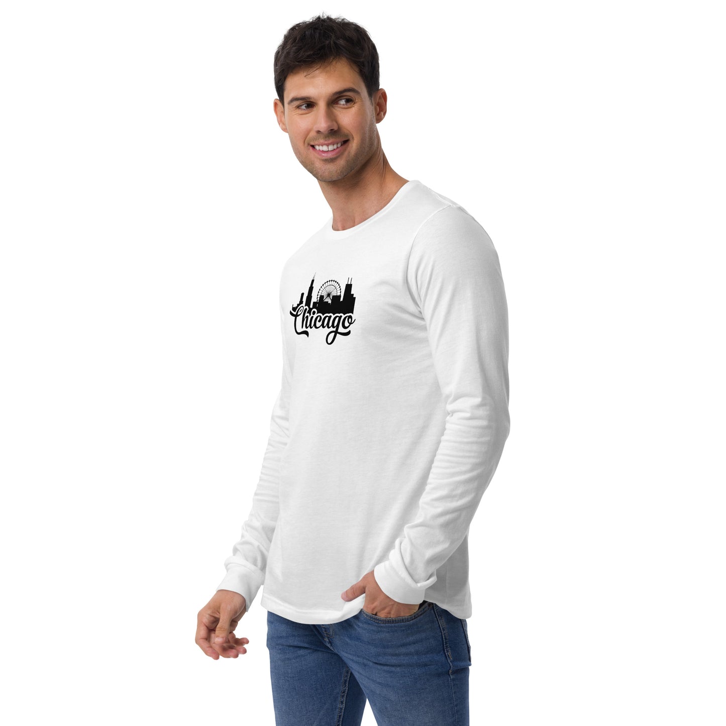 The Rep Yo City Collection (Chicago) Unisex Long Sleeve Tee