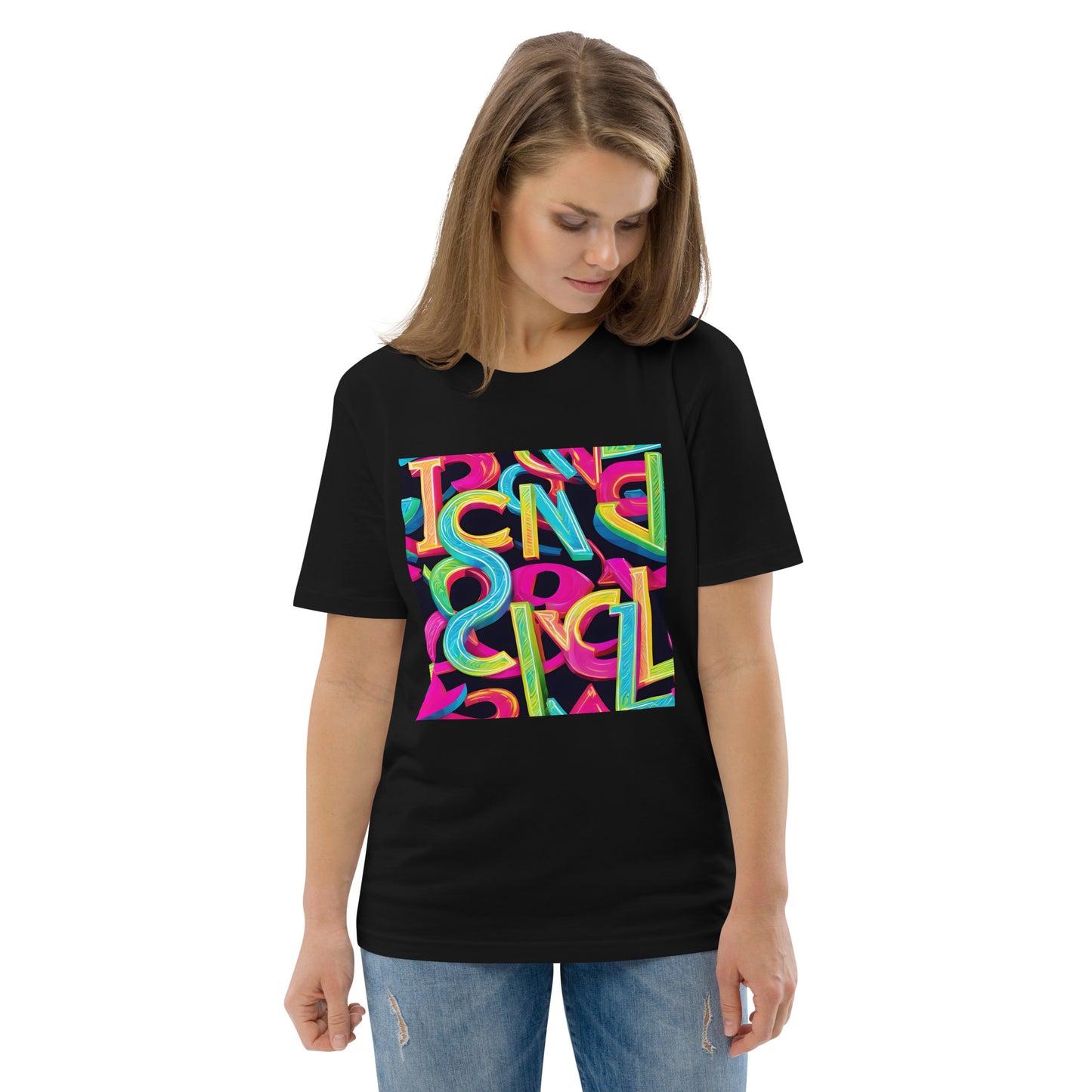 Neon Blast Unisex organic cotton t-shirt