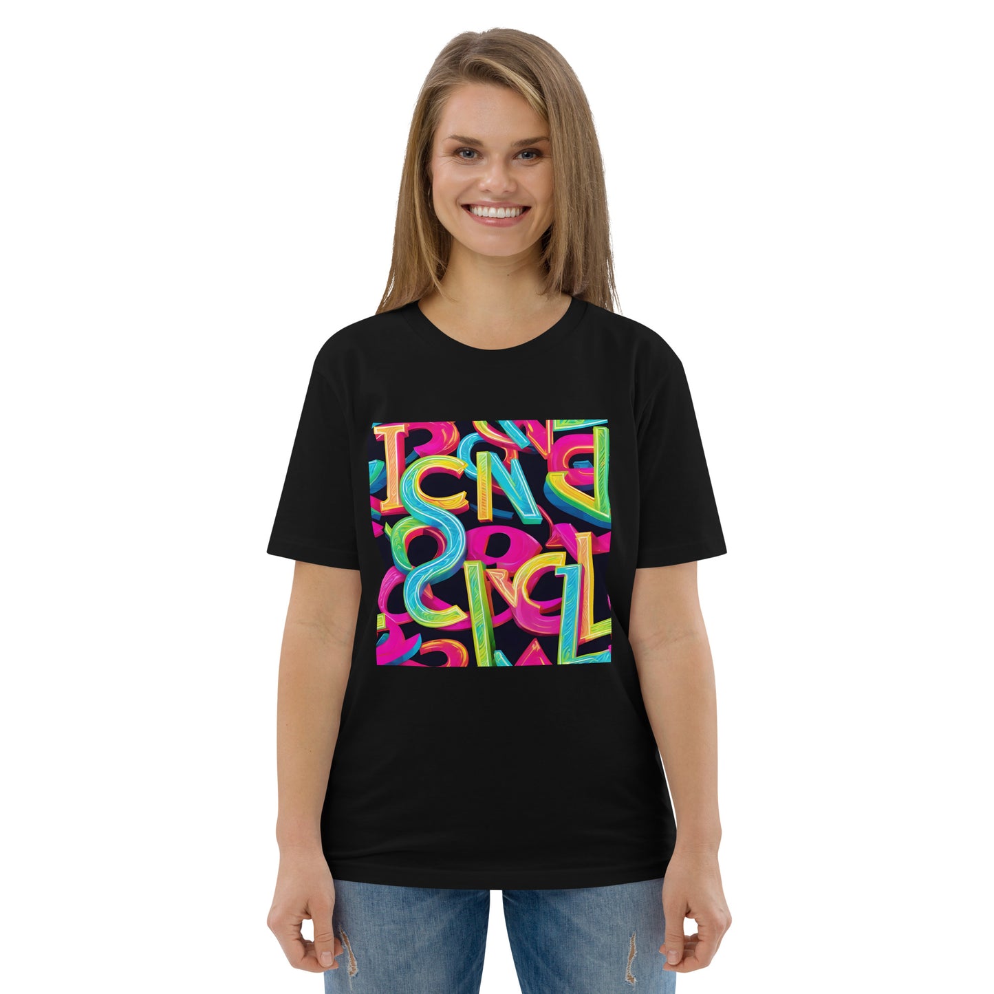 Neon Blast Unisex organic cotton t-shirt