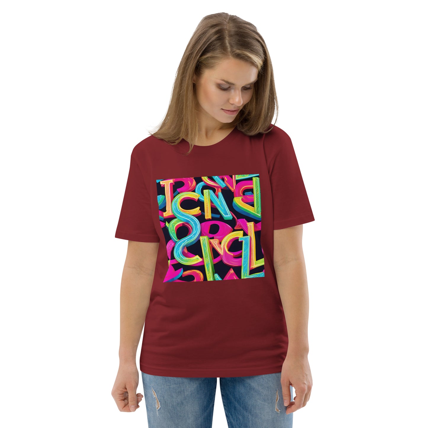 Neon Blast Unisex organic cotton t-shirt