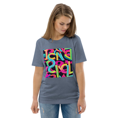 Neon Blast Unisex organic cotton t-shirt