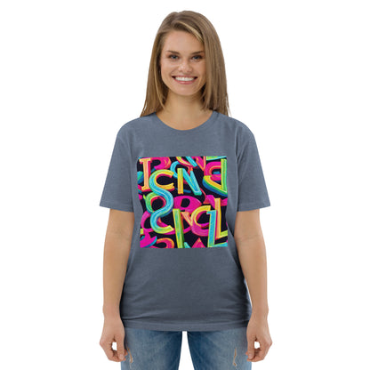 Neon Blast Unisex organic cotton t-shirt