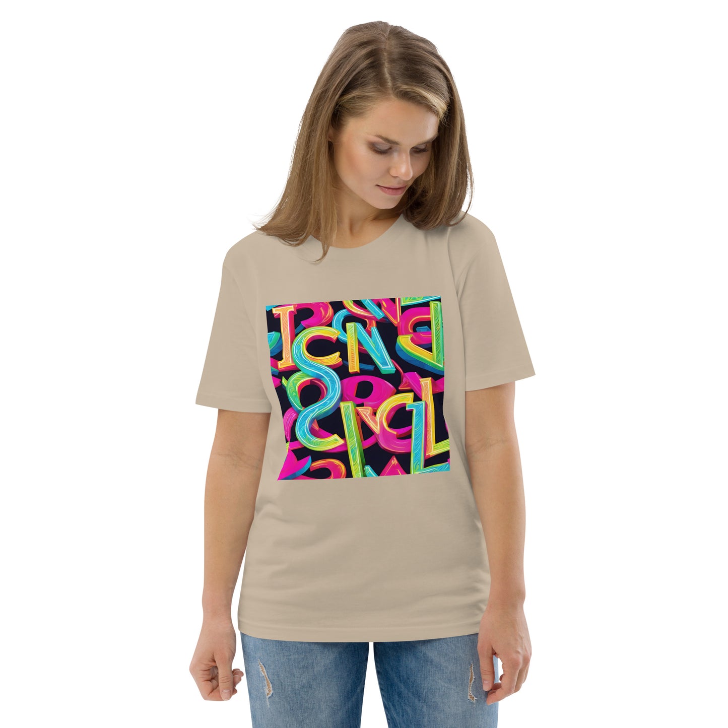 Neon Blast Unisex organic cotton t-shirt