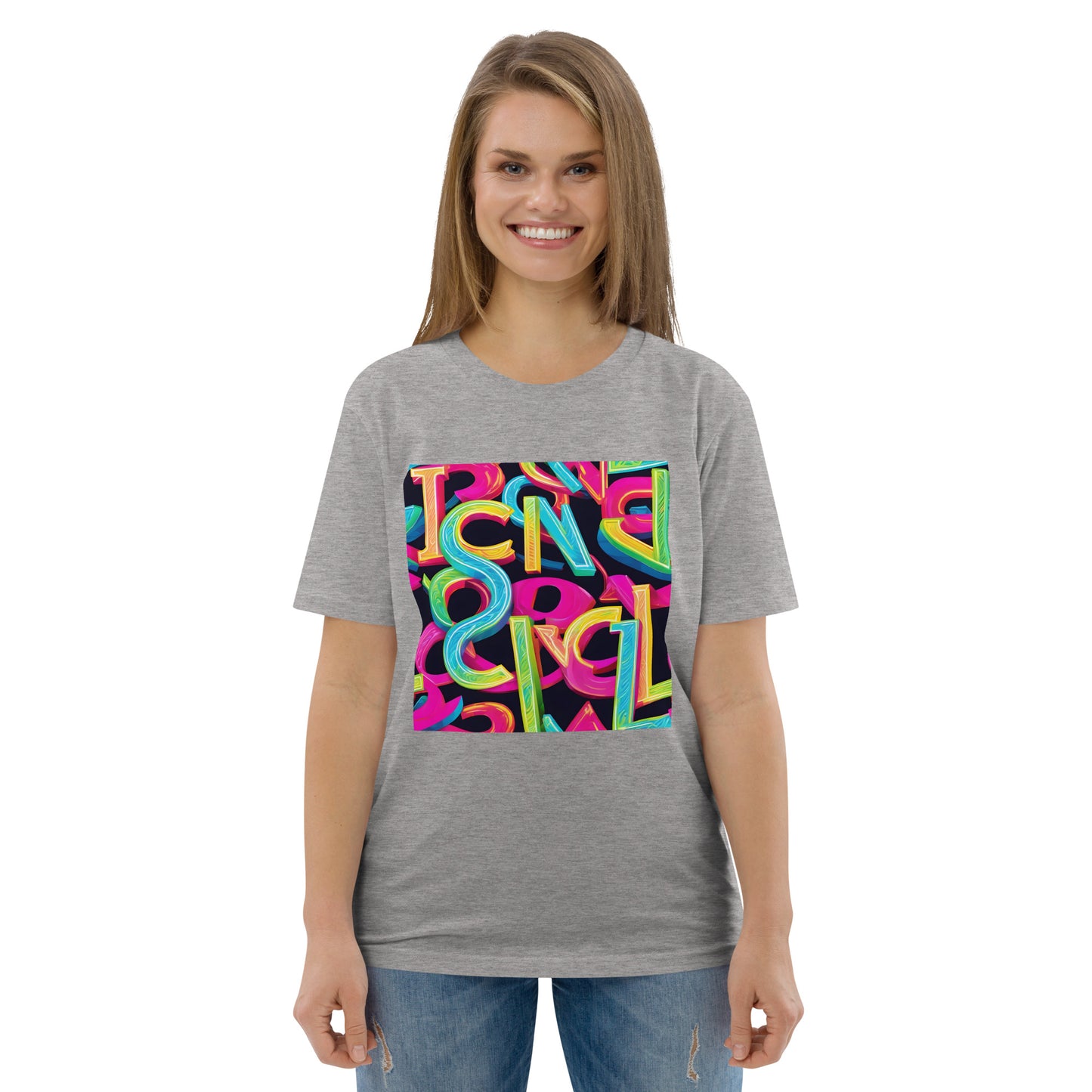 Neon Blast Unisex organic cotton t-shirt