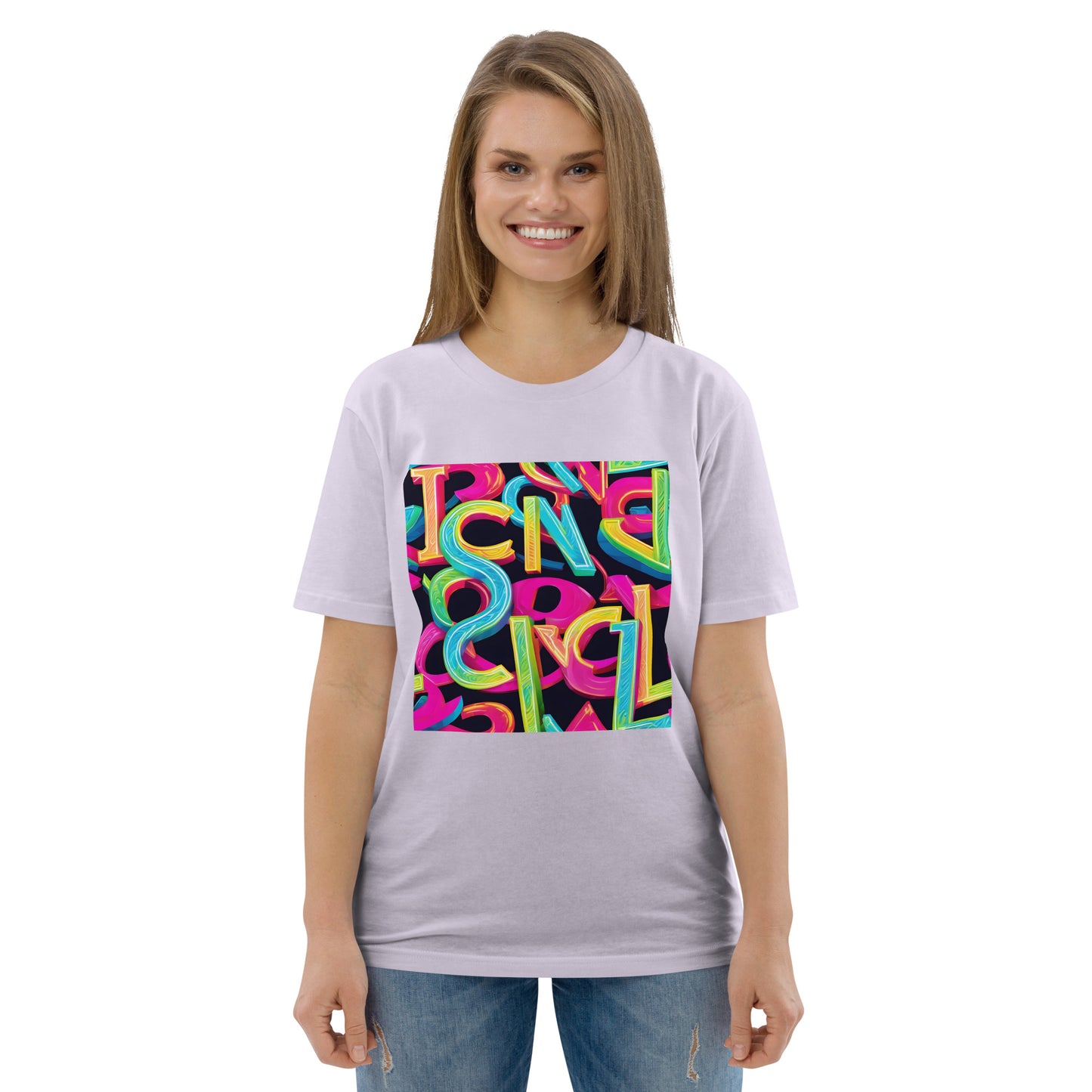 Neon Blast Unisex organic cotton t-shirt