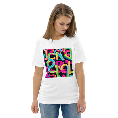 Neon Blast Unisex organic cotton t-shirt