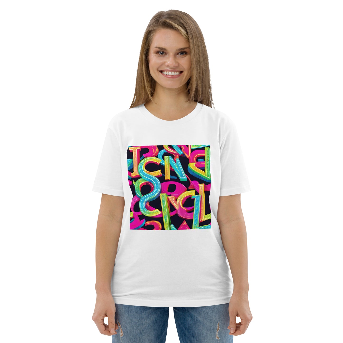 Neon Blast Unisex organic cotton t-shirt