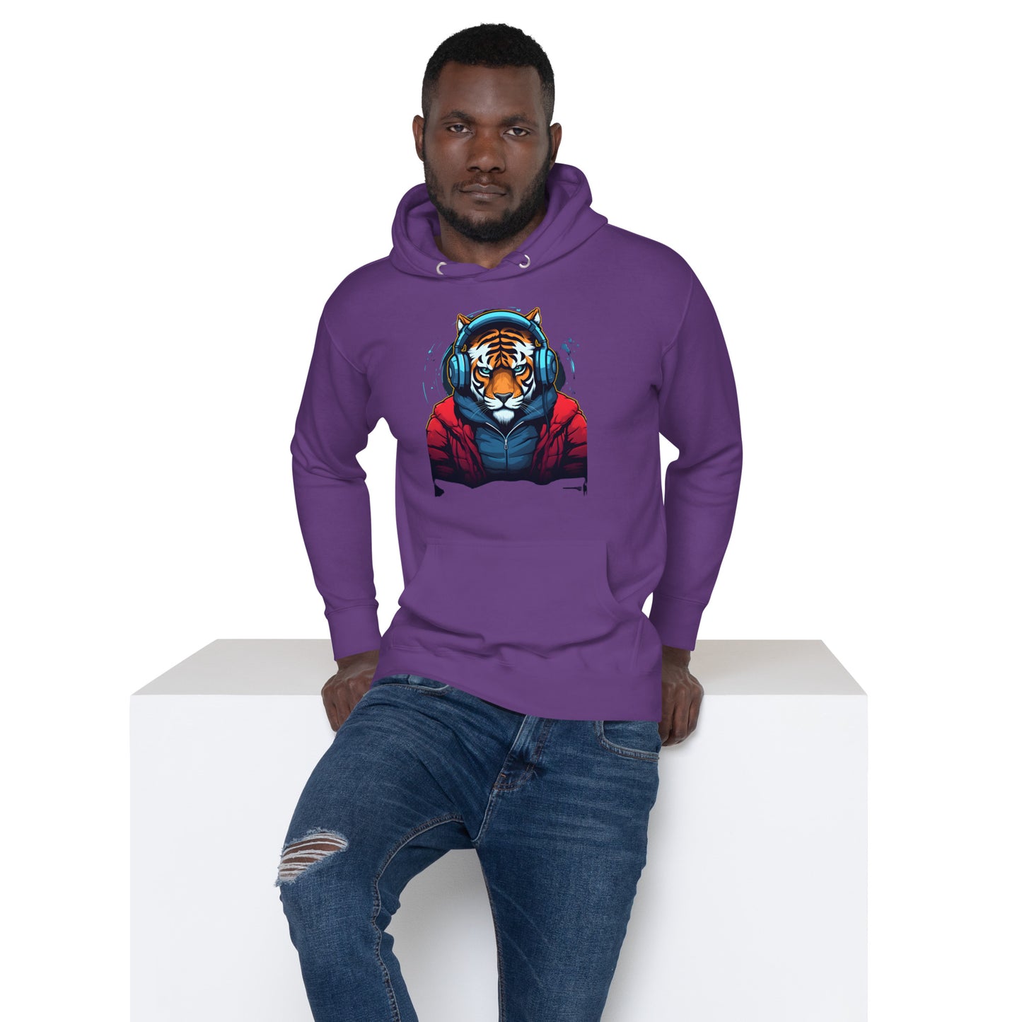 Unisex Urban Tiger Hoodie