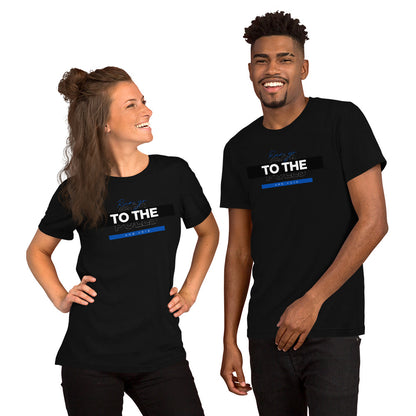 HME Vote Unisex t-shirt Blue