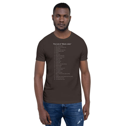 HME Black Jobs Unisex t-shirt