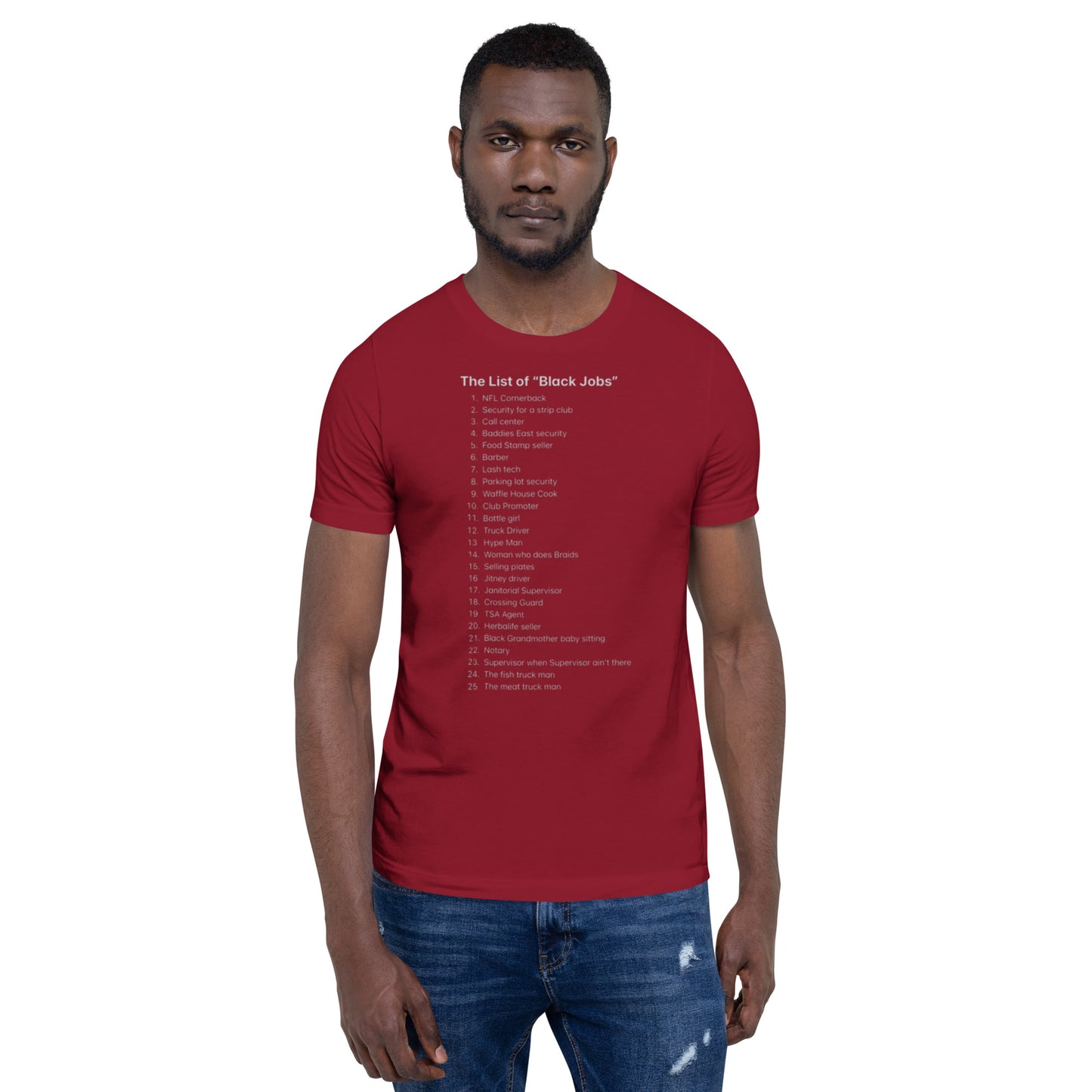 HME Black Jobs Unisex t-shirt