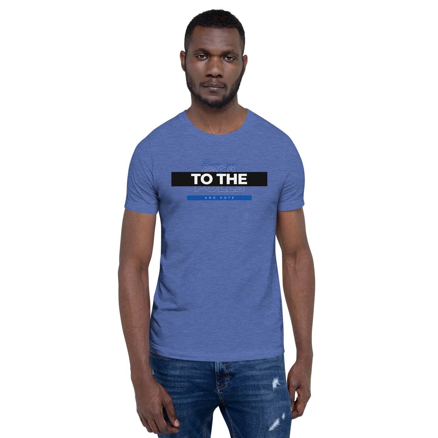 HME Vote Unisex t-shirt Blue