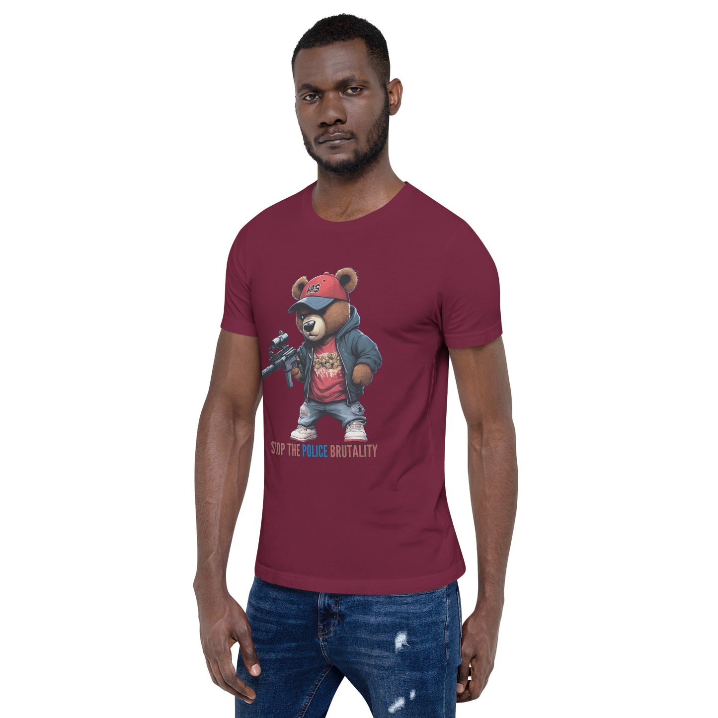 The Motivation Collection Stop Police Brutality Unisex t-shirt