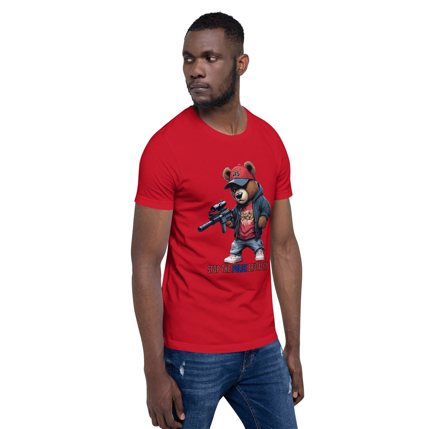 The Motivation Collection Stop Police Brutality Unisex t-shirt