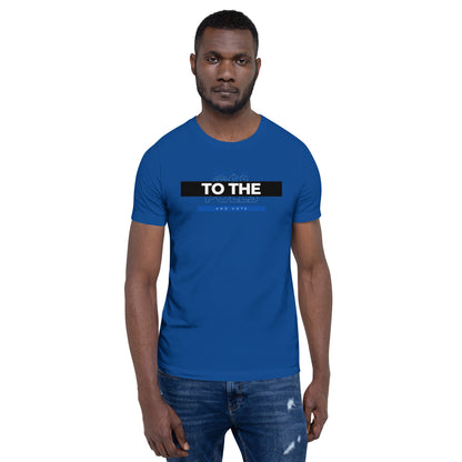 HME Vote Unisex t-shirt Blue