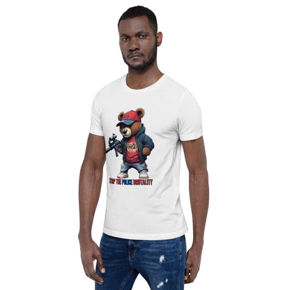 The Motivation Collection Stop Police Brutality Unisex t-shirt
