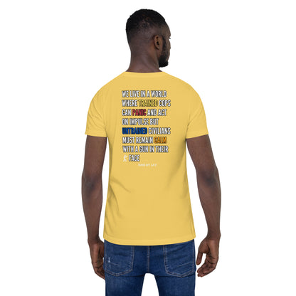 The Motivation Collection Stop Police Brutality Unisex t-shirt