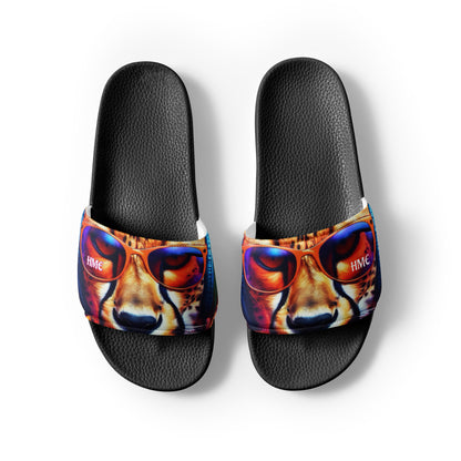 The Urban Cheetah Collection Women's slides