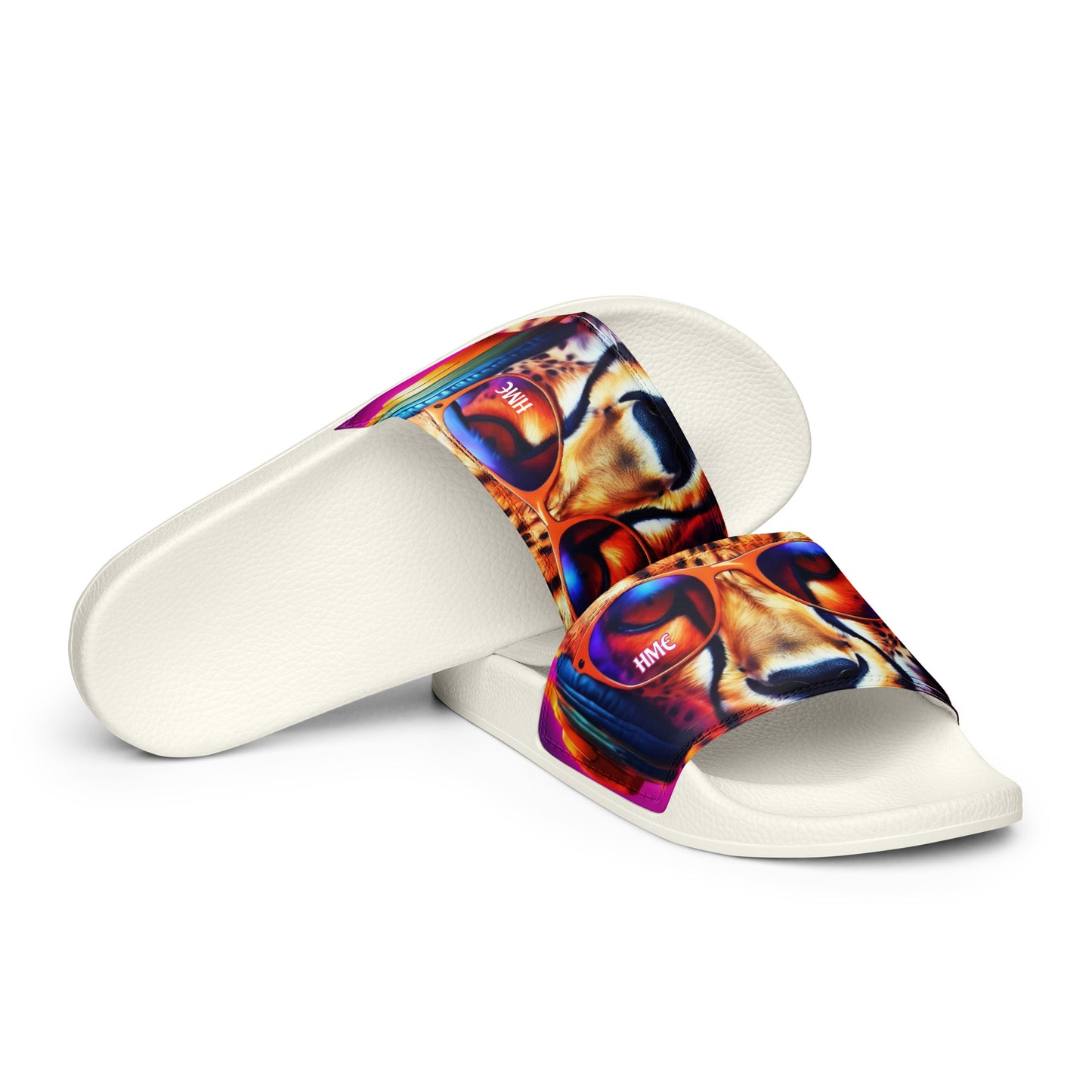 The Urban Cheetah Collection Women's slides