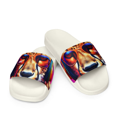 The Urban Cheetah Collection Women's slides